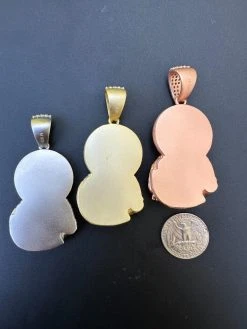 Real MOISSANITE St Jude San Judas Iced Pendant Necklace 925 Silver / 14k Gold 28 Real MOISSANITE St Jude San Judas Iced Pendant Necklace 925 Silver / 14k Gold -Harlem Bling Shop harlembling real moissanite st jude san judas iced pendant necklace 925 silver 14k gold 18036.1694828191