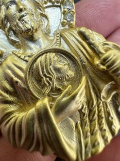 Real MOISSANITE St Jude San Judas Iced Pendant Necklace 925 Silver / 14k Gold 29 Real MOISSANITE St Jude San Judas Iced Pendant Necklace 925 Silver / 14k Gold -Harlem Bling Shop harlembling real moissanite st jude san judas iced pendant necklace 925 silver 14k gold 42141.1694828196