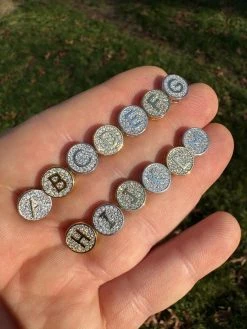 Real Moissanite Stud Earrings 925 Silver Iced Hip Hop Letter Initial Letter A-Z 32 Real Moissanite Stud Earrings 925 Silver Iced Hip Hop Letter Initial Letter A-Z -Harlem Bling Shop harlembling real moissanite stud earrings 925 silver iced hip hop letter initial letter a z 53250.1702962294