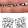 Real Moissanite Stud Earrings, Men's & Ladies, All Sizes 0.2-2ct 1 Real Moissanite Stud Earrings, Men's & Ladies, All Sizes 0.2-2ct -Harlem Bling Shop harlembling real moissanite stud earrings mens and ladies all sizes 0.2 2ct 35516.1664399881
