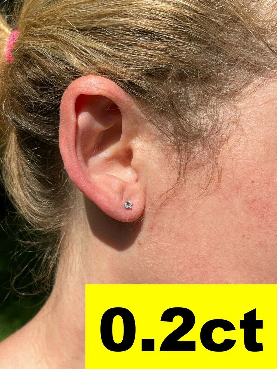 Real Moissanite Stud Earrings, Men's & Ladies, All Sizes 0.2-2ct 10 Real Moissanite Stud Earrings, Men's & Ladies, All Sizes 0.2-2ct - Image 8