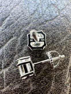 Real Moissanite Stud Earrings Square Asscher Cut 925 Silver Screwbacks 4mm-8mm -Harlem Bling Shop harlembling real moissanite stud earrings square asscher cut 925 silver screwbacks 4mm 8mm 07512.1680292018