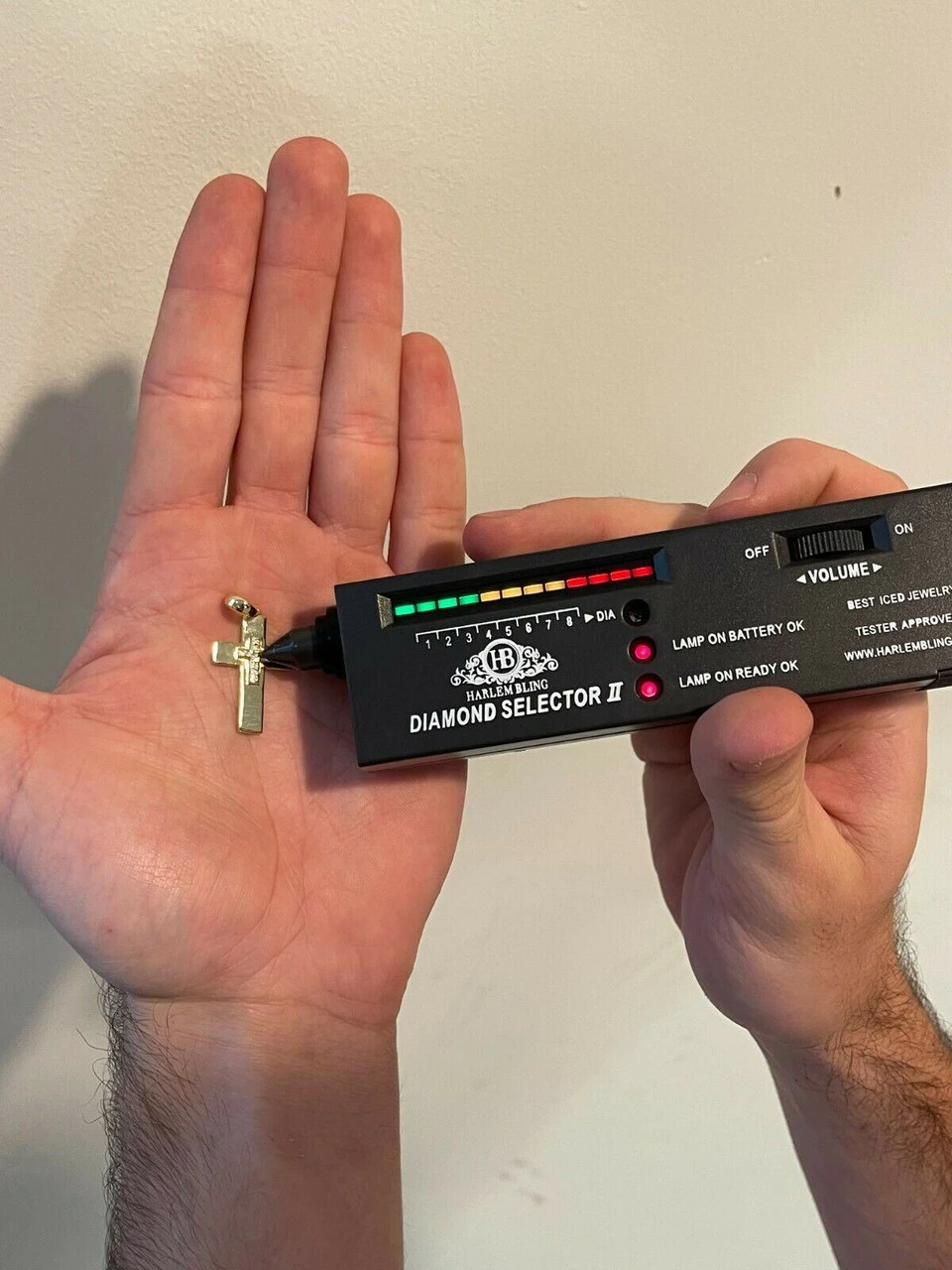 Real Natural Diamond Cross Pendant Necklace 1" Mens Ladies VS G 925 Silver Gold 8 Real Natural Diamond Cross Pendant Necklace 1" Mens Ladies VS G 925 Silver Gold - Image 6