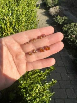 Real Orange Moissanite Screwback Stud Earrings 925 Silver 3-8mm Iced Pass Tester -Harlem Bling Shop harlembling real orange moissanite screwback stud earrings 925 silver 3 8mm iced pass tester 00254.1679340132