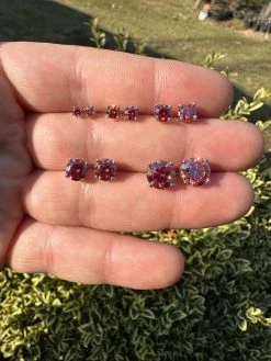 Real Pink Moissanite Screwback Stud Earrings 925 Silver 3-8mm Pass Diamond Test 40 Real Pink Moissanite Screwback Stud Earrings 925 Silver 3-8mm Pass Diamond Test -Harlem Bling Shop harlembling real pink moissanite screwback stud earrings 925 silver 3 8mm pass diamond test 37184.1676052918