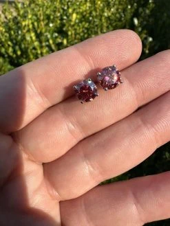 Real Pink Moissanite Screwback Stud Earrings 925 Silver 3-8mm Pass Diamond Test 26 Real Pink Moissanite Screwback Stud Earrings 925 Silver 3-8mm Pass Diamond Test -Harlem Bling Shop harlembling real pink moissanite screwback stud earrings 925 silver 3 8mm pass diamond test 40858.1676053258