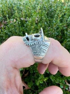Real Plain Solid 925 Sterling Silver Punk Goth Skull Smoking Cigar/Joint Ring -Harlem Bling Shop harlembling real plain solid 925 sterling silver punk goth skull smoking cigarjoint ring 95084.1672851571