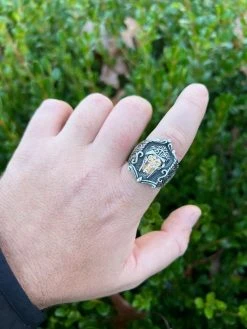 Real Plain Solid 925 Sterling Silver Viking Warrior Draugr Gladiator Skull Ring -Harlem Bling Shop harlembling real plain solid 925 sterling silver viking warrior draugr gladiator skull ring 93055.1672851720