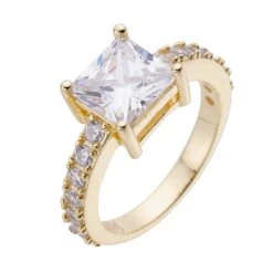 Real Princess Cut MOISSANITE Engagement Promise Ring 14k Gold Plated 925 Silver 17 Real Princess Cut MOISSANITE Engagement Promise Ring 14k Gold Plated 925 Silver -Harlem Bling Shop harlembling real princess cut moissanite engagement promise ring 14k gold plated 925 silver 91591.1664300985