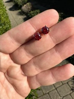 Real Ruby Red Moissanite Screwback Stud Earrings 14k Gold Over 925 Silver 3-8mm 40 Real Ruby Red Moissanite Screwback Stud Earrings 14k Gold Over 925 Silver 3-8mm -Harlem Bling Shop harlembling real ruby red moissanite screwback stud earrings 14k gold over 925 silver 3 8mm 03379.1679340161