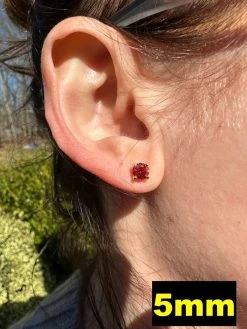 Real Ruby Red Moissanite Screwback Stud Earrings 14k Gold Over 925 Silver 3-8mm 33 Real Ruby Red Moissanite Screwback Stud Earrings 14k Gold Over 925 Silver 3-8mm -Harlem Bling Shop harlembling real ruby red moissanite screwback stud earrings 14k gold over 925 silver 3 8mm 54590.1679340120