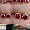 Real Ruby Red Moissanite Screwback Stud Earrings 14k Gold Over 925 Silver 3-8mm 2 Real Ruby Red Moissanite Screwback Stud Earrings 14k Gold Over 925 Silver 3-8mm -Harlem Bling Shop harlembling real ruby red moissanite screwback stud earrings 14k gold over 925 silver 3 8mm 56003.1679340045