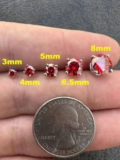 Real Ruby Red Moissanite Screwback Stud Earrings 925 Silver 3-8mm Iced Pass Test 25 Real Ruby Red Moissanite Screwback Stud Earrings 925 Silver 3-8mm Iced Pass Test -Harlem Bling Shop harlembling real ruby red moissanite screwback stud earrings 925 silver 3 8mm iced pass test 34353.1679340150