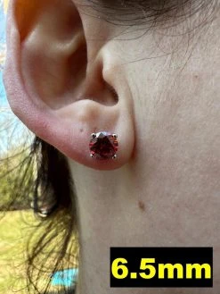 Real Ruby Red Moissanite Screwback Stud Earrings 925 Silver 3-8mm Iced Pass Test 33 Real Ruby Red Moissanite Screwback Stud Earrings 925 Silver 3-8mm Iced Pass Test -Harlem Bling Shop harlembling real ruby red moissanite screwback stud earrings 925 silver 3 8mm iced pass test 57599.1679340129