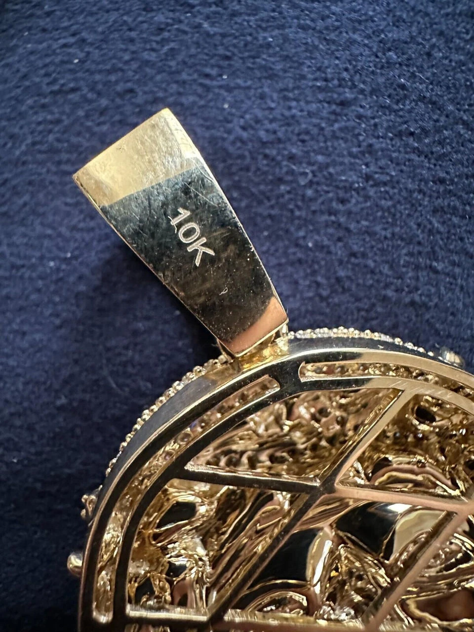 Real Solid 10k Yellow Gold Moissanite Jesus Piece Pendant Iced Hip Hop Necklace 22 Real Solid 10k Yellow Gold Moissanite Jesus Piece Pendant Iced Hip Hop Necklace - Image 20