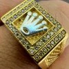 Real Solid 14k Gold Vermeil 925 Sterling Silver Iced Out Crown Diamond Pinky Ring Hip Hop -Harlem Bling Shop harlembling real solid 14k gold vermeil 925 sterling silver iced out crown diamond pinky ring hip hop 76500.1664301009