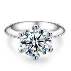 Real SolId 14k White Gold 2ct 8mm VVS D Moissanite Engagement Solitaire Ring 37 Real SolId 14k White Gold 2ct 8mm VVS D Moissanite Engagement Solitaire Ring -Harlem Bling Shop harlembling real solid 14k white gold 2ct 8mm vvs d moissanite engagement solitaire ring 32059.1680291934