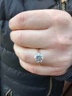 Real SolId 14k White Gold 2ct 8mm VVS D Moissanite Engagement Solitaire Ring 34 Real SolId 14k White Gold 2ct 8mm VVS D Moissanite Engagement Solitaire Ring -Harlem Bling Shop harlembling real solid 14k white gold 2ct 8mm vvs d moissanite engagement solitaire ring 45491.1680291844