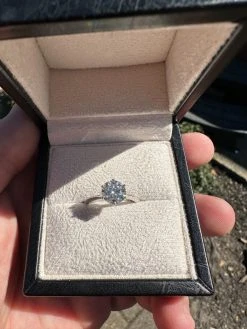 Real SolId 14k White Gold 2ct 8mm VVS D Moissanite Engagement Solitaire Ring 26 Real SolId 14k White Gold 2ct 8mm VVS D Moissanite Engagement Solitaire Ring -Harlem Bling Shop harlembling real solid 14k white gold 2ct 8mm vvs d moissanite engagement solitaire ring 53384.1680291914