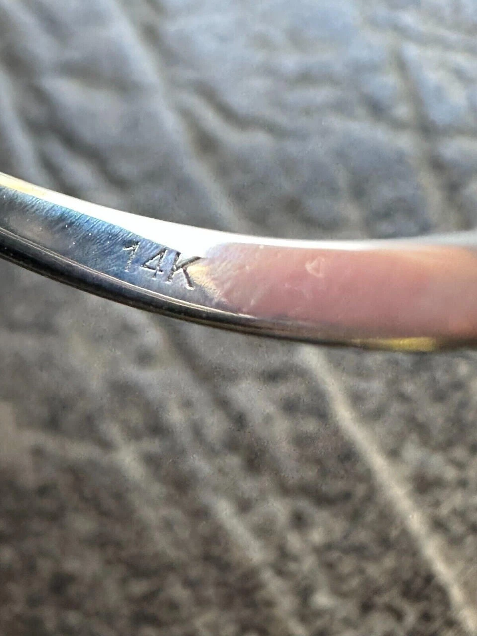 Real SolId 14k White Gold 2ct 8mm VVS D Moissanite Engagement Solitaire Ring 12 Real SolId 14k White Gold 2ct 8mm VVS D Moissanite Engagement Solitaire Ring - Image 10