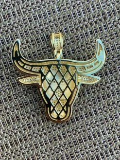 Real Solid 925 Silver Chicago Bulls Iced Pendant Chain 1.5x1.5" Icy Jordan Piece 25 Real Solid 925 Silver Chicago Bulls Iced Pendant Chain 1.5x1.5" Icy Jordan Piece -Harlem Bling Shop harlembling real solid 925 silver chicago bulls iced pendant chain 1.5x1.5 icy jordan piece 08499.1665671080