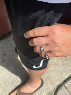 Real Solid 925 Sterling Silver Diamond Ring Iced Pinky Or Wedding Band Mens Out -Harlem Bling Shop harlembling real solid 925 sterling silver diamond ring iced pinky or wedding band mens out 00799.1664374583