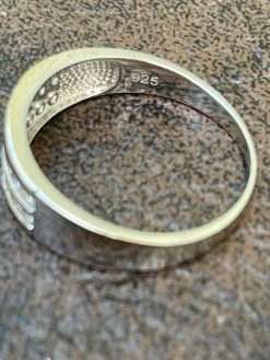 Real Solid 925 Sterling Silver Diamond Ring Iced Pinky Or Wedding Band Mens Out -Harlem Bling Shop harlembling real solid 925 sterling silver diamond ring iced pinky or wedding band mens out 54171.1664387153