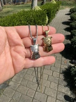 Real Solid 925 Sterling Silver / Gold Bulldog Bull Terrier Dog Pendant Necklace 24 Real Solid 925 Sterling Silver / Gold Bulldog Bull Terrier Dog Pendant Necklace -Harlem Bling Shop harlembling real solid 925 sterling silver gold bulldog bull terrier dog pendant necklace 95456.1664361466