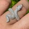 Real Solid 925 Sterling Silver Mens Ladies Snake Cobra Iced Diamond Ring Hip Hop 1 Real Solid 925 Sterling Silver Mens Ladies Snake Cobra Iced Diamond Ring Hip Hop -Harlem Bling Shop harlembling real solid 925 sterling silver mens ladies snake cobra iced diamond ring hip hop 71140.1664375153