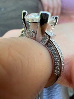 Real VVS D Color Moissanite Engagement Promise Ring 925 Silver 1.2-4.2ct Sz 4-10 23 Real VVS D Color Moissanite Engagement Promise Ring 925 Silver 1.2-4.2ct Sz 4-10 -Harlem Bling Shop harlembling real vvs d color moissanite engagement promise ring 925 silver 1.2 4.2ct sz 4 10 48715.1664302458