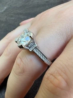 Real VVS D Color Moissanite Engagement Promise Ring 925 Silver 1.2-4.2ct Sz 4-10 22 Real VVS D Color Moissanite Engagement Promise Ring 925 Silver 1.2-4.2ct Sz 4-10 -Harlem Bling Shop harlembling real vvs d color moissanite engagement promise ring 925 silver 1.2 4.2ct sz 4 10 64212.1664299696