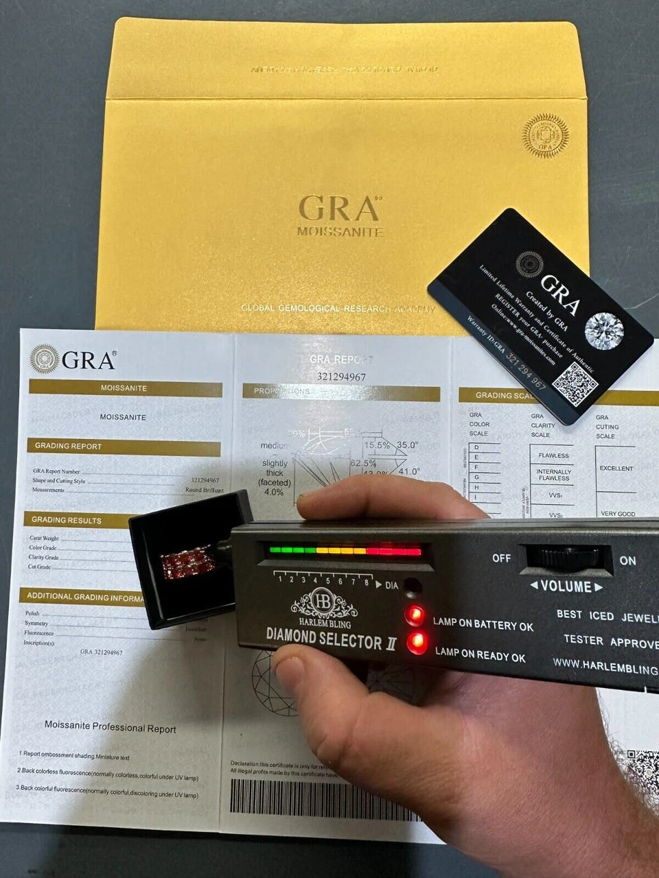 Red Moissanite Ring Real 925 Sterling Silver Hip Hop Iced Tennis Band Big 10mm 9 Red Moissanite Ring Real 925 Sterling Silver Hip Hop Iced Tennis Band Big 10mm - Image 7