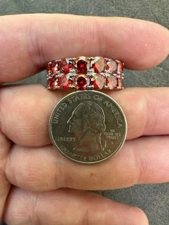 Red Moissanite Ring Real 925 Sterling Silver Hip Hop Iced Tennis Band Big 10mm 32 Red Moissanite Ring Real 925 Sterling Silver Hip Hop Iced Tennis Band Big 10mm -Harlem Bling Shop harlembling red moissanite ring real 925 sterling silver hip hop iced tennis band big 10mm 57819.1683752182