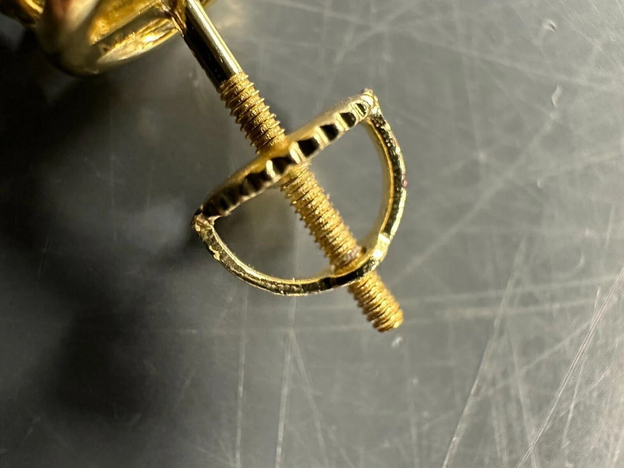 Screw Back Earrings Replacement Backs Nuts 925 Silver Or 14k Gold - HARLEMBLING COMPATIBLE 6 Screw Back Earrings Replacement Backs Nuts 925 Silver Or 14k Gold - HARLEMBLING COMPATIBLE - Image 4