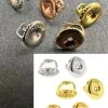 Screw Back Earrings Replacement Backs Nuts 925 Silver Or 14k Gold - HARLEMBLING COMPATIBLE