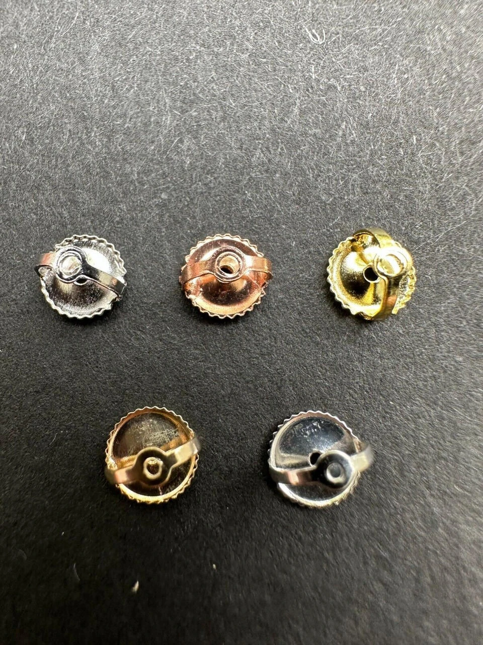Screw Back Earrings Replacement Backs Nuts 925 Silver Or 14k Gold - HARLEMBLING COMPATIBLE 4 Screw Back Earrings Replacement Backs Nuts 925 Silver Or 14k Gold - HARLEMBLING COMPATIBLE - Image 2