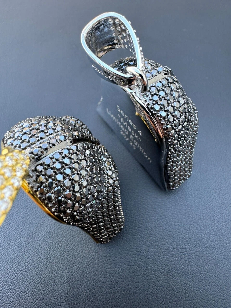 SERIES 4: Limited Edition Moissanite Star Wars "Mask" Pendant Harlembling X Darth Vader 10 SERIES 4: Limited Edition Moissanite Star Wars "Mask" Pendant Harlembling X Darth Vader - Image 8