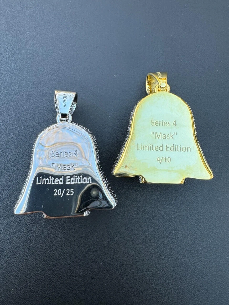 SERIES 4: Limited Edition Moissanite Star Wars "Mask" Pendant Harlembling X Darth Vader 4 SERIES 4: Limited Edition Moissanite Star Wars "Mask" Pendant Harlembling X Darth Vader - Image 2