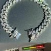 Silver Mens Miami Cuban Bracelet Real Iced Moissanite Pass Diamond Tester HEAVY 2 Silver Mens Miami Cuban Bracelet Real Iced Moissanite Pass Diamond Tester HEAVY -Harlem Bling Shop harlembling silver mens miami cuban bracelet real iced moissanite pass diamond tester heavy 99094.1664393782