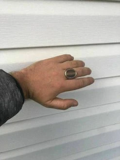 Solid 10k Gold & 925 Sterling Silver Tiger's Eye Mens Ring Size 7-13 Pinky -Harlem Bling Shop harlembling solid 10k gold and 925 sterling silver tigers eye mens ring size 7 13 pinky 82289.1664376832