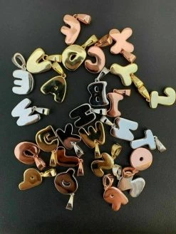 Solid 925 Silver Bubble Letters Initial Pendant CZ Super Icy A - Z Mens Ladies 26 Solid 925 Silver Bubble Letters Initial Pendant CZ Super Icy A - Z Mens Ladies -Harlem Bling Shop harlembling solid 925 silver bubble letters initial pendant cz super icy a z mens ladies 09181.1664392978