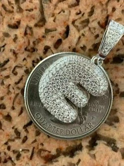 Solid 925 Silver Bubble Letters Initial Pendant CZ Super Icy A - Z Mens Ladies 27 Solid 925 Silver Bubble Letters Initial Pendant CZ Super Icy A - Z Mens Ladies -Harlem Bling Shop harlembling solid 925 silver bubble letters initial pendant cz super icy a z mens ladies 41846.1664382770