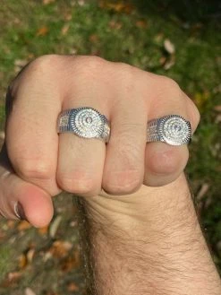 Solid 925 Silver Hip Hop Iced Moissanite Pinky Ring REAL Stone Pass Diamond Test 16 Solid 925 Silver Hip Hop Iced Moissanite Pinky Ring REAL Stone Pass Diamond Test -Harlem Bling Shop harlembling solid 925 silver hip hop iced moissanite pinky ring real stone pass diamond test 26826.1664362032