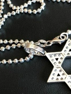 Solid 925 Silver Iced Magen Star Of David Jewish Iced Diamond 14k Gold Rhodium 19 Solid 925 Silver Iced Magen Star Of David Jewish Iced Diamond 14k Gold Rhodium -Harlem Bling Shop harlembling solid 925 silver iced magen star of david jewish iced diamond 14k gold rhodium 60998.1664373614