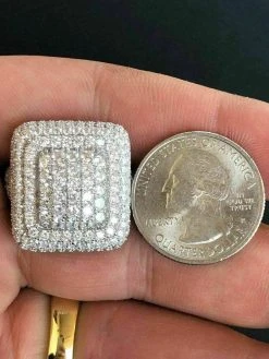 Solid 925 Silver Men's Hip Hop Rapper Big Diamond Pinky RING 14k Gold ICY CUSTOM 21 Solid 925 Silver Men's Hip Hop Rapper Big Diamond Pinky RING 14k Gold ICY CUSTOM -Harlem Bling Shop harlembling solid 925 silver mens hip hop rapper big diamond pinky ring 14k gold icy custom 78986.1664376752