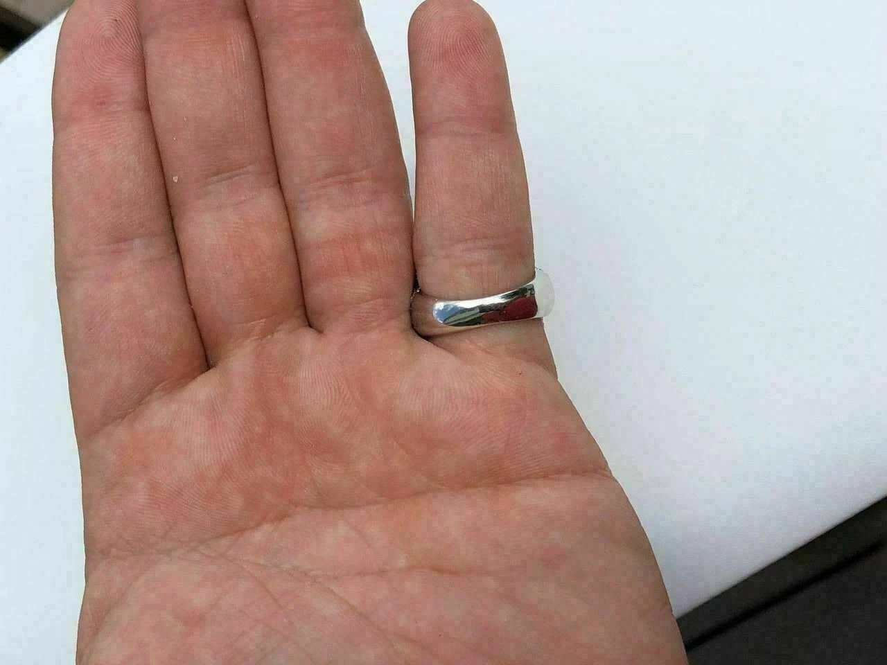 Solid 925 Silver Men's Hip Hop Rapper Big Heavy Diamond Pinky Square RING ICY 8 Solid 925 Silver Men's Hip Hop Rapper Big Heavy Diamond Pinky Square RING ICY - Image 6