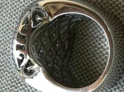 Solid 925 Silver Men's ICED ICY Large Diamond Pinky RING 14k Gold 7 8 9 10 11 12 17 Solid 925 Silver Men's ICED ICY Large Diamond Pinky RING 14k Gold 7 8 9 10 11 12 -Harlem Bling Shop harlembling solid 925 silver mens iced icy large diamond pinky ring 14k gold 7 8 9 10 11 12 89192.1664384979