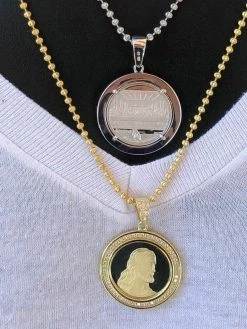 Solid 925 Silver Men's Jesus Last Supper Reversible Coin Medallion Pendant Italy -Harlem Bling Shop harlembling solid 925 silver mens jesus last supper reversible coin medallion pendant italy 17718.1664399920
