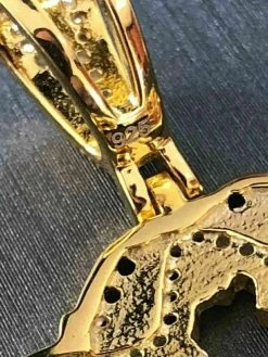 Solid 925 Silver Super Icy Jesus Piece Black Diamond Rapper Gold Chain Pendant 22 Solid 925 Silver Super Icy Jesus Piece Black Diamond Rapper Gold Chain Pendant -Harlem Bling Shop harlembling solid 925 silver super icy jesus piece black diamond rapper gold chain pendant 27969.1664379369