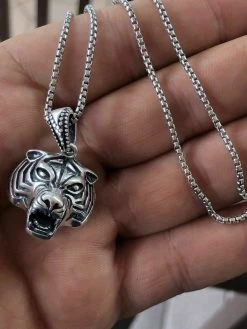 Solid 925 Sterling Silver 3D Tiger Cheetah Women’s Men’s Pendant W. 22” Chain 15 Solid 925 Sterling Silver 3D Tiger Cheetah Women’s Men’s Pendant W. 22” Chain -Harlem Bling Shop harlembling solid 925 sterling silver 3d tiger cheetah womens mens pendant w 22 chain 95383.1664398257
